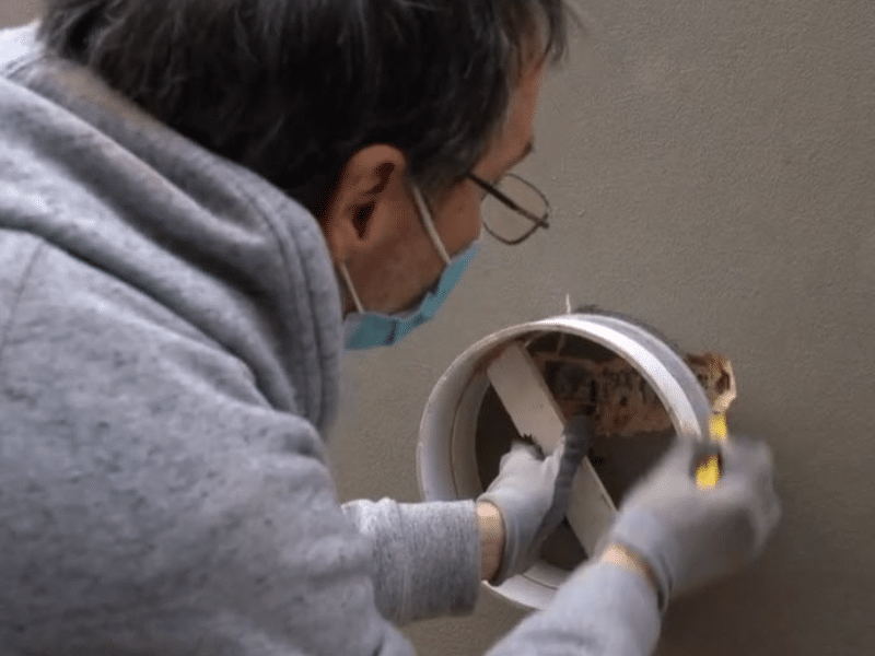 subfloor fan installation