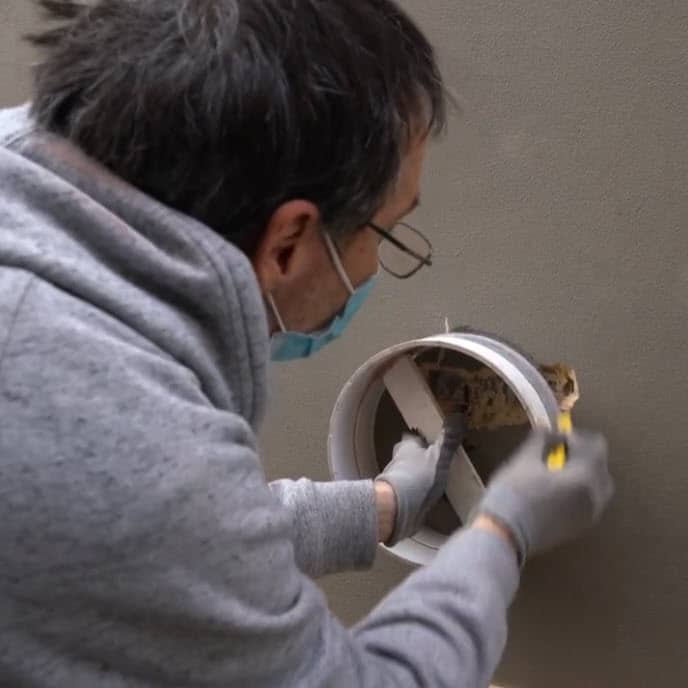 installing a subfloor ventilation fan